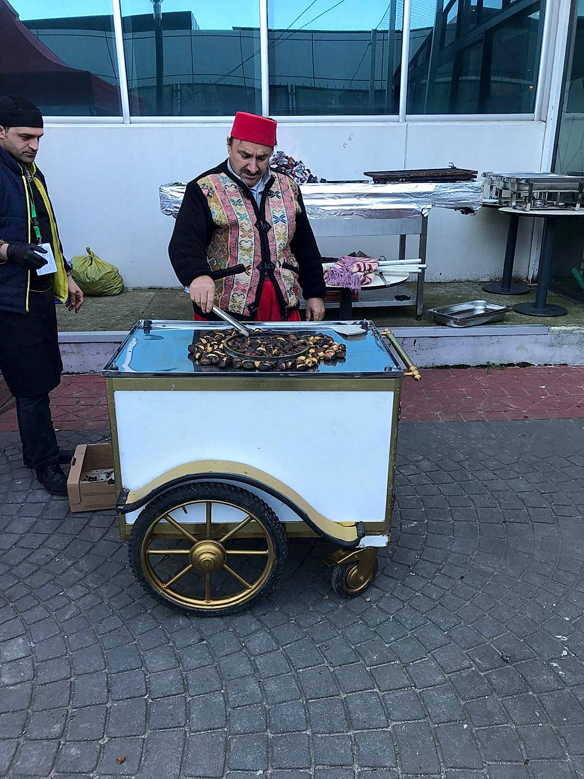 Kestaneci Arabası, Kestaneci Standı ve Organizasyonu